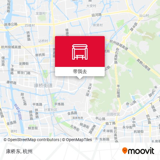康桥东地图
