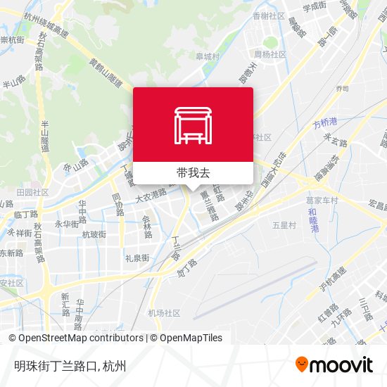 明珠街丁兰路口地图