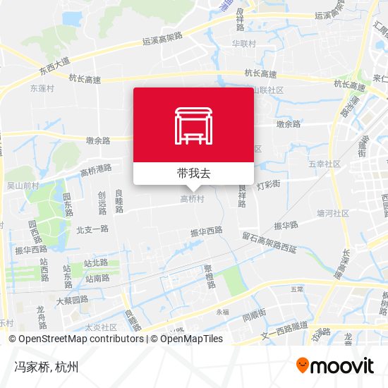 冯家桥地图