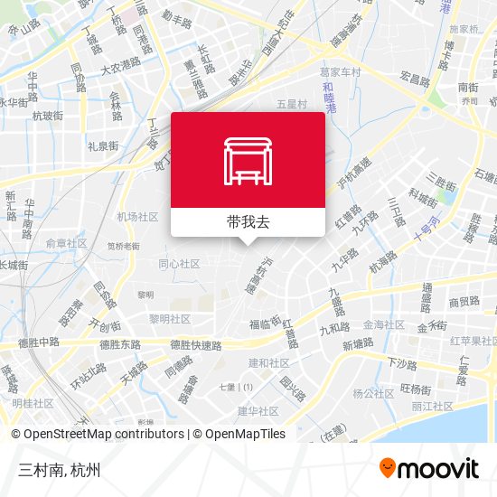 三村南地图