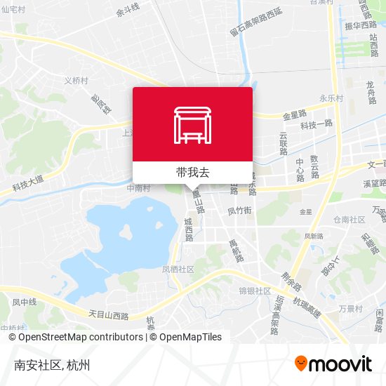 南安社区地图