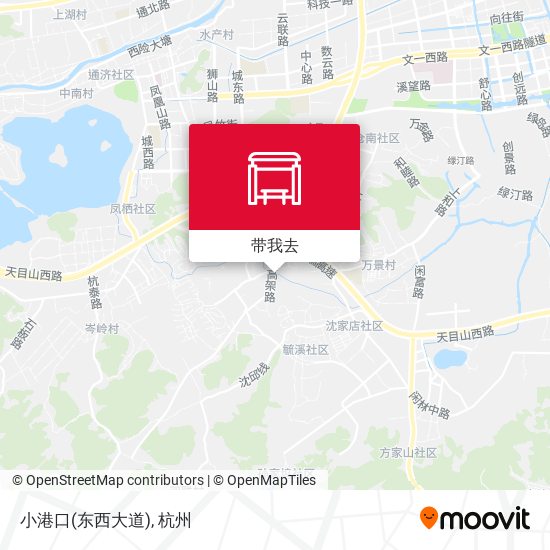 小港口(东西大道)地图