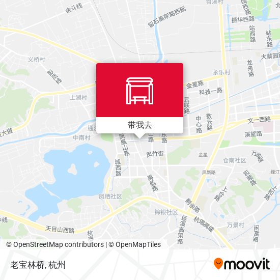 老宝林桥地图