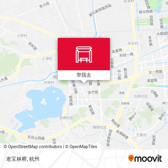 老宝林桥地图