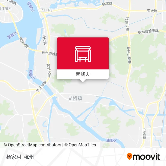 杨家村地图