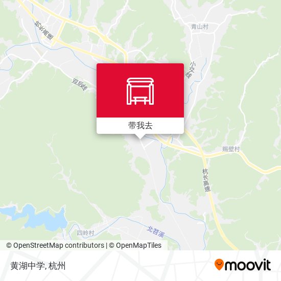 黄湖中学地图