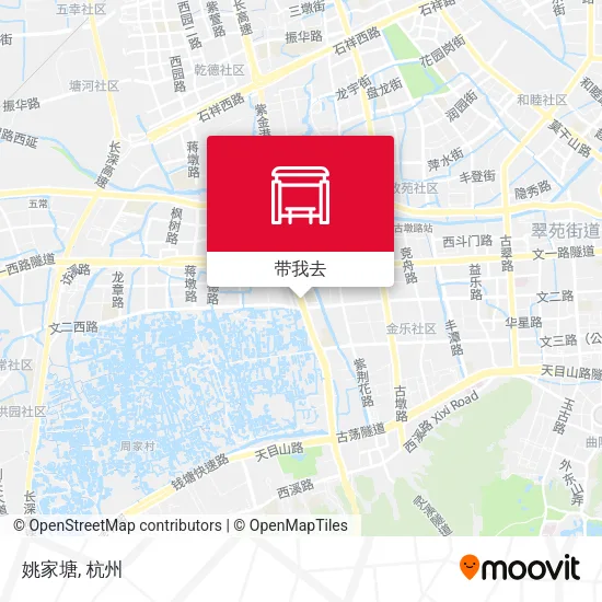 姚家塘地图