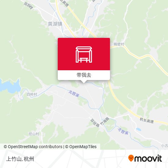 上竹山地图