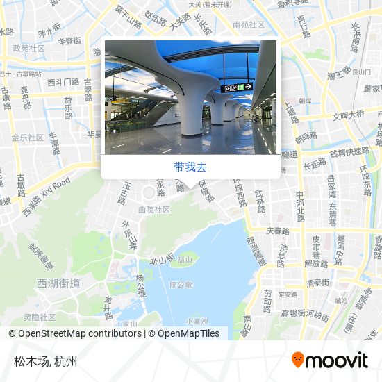 松木场地图
