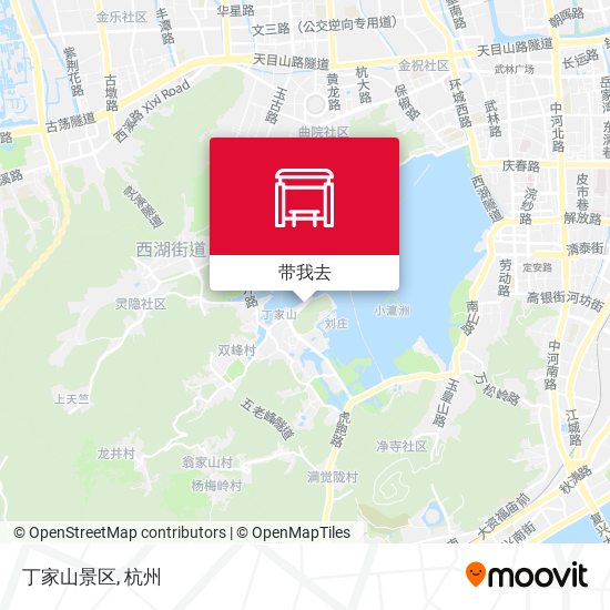 丁家山景区地图