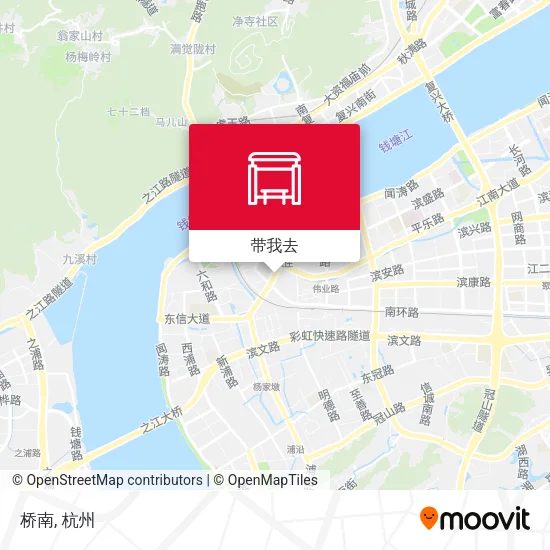 桥南地图