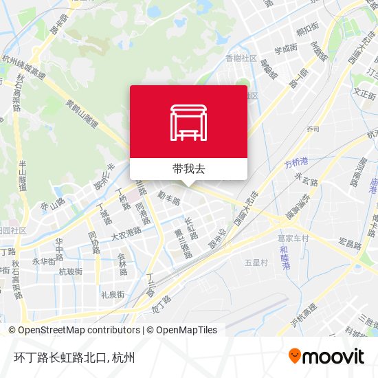 环丁路长虹路北口地图