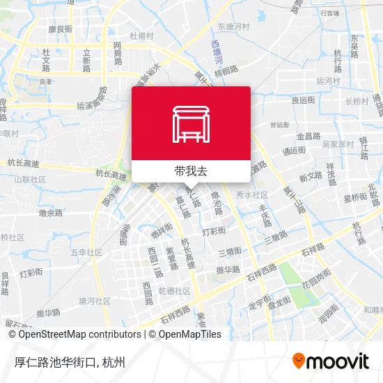 厚仁路池华街口地图