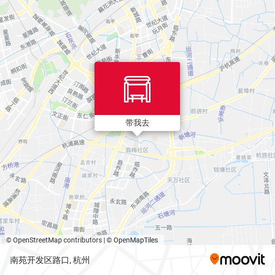 南苑开发区路口地图