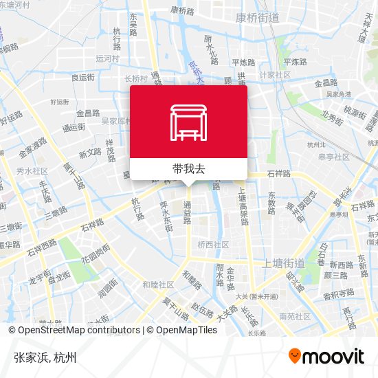 张家浜地图