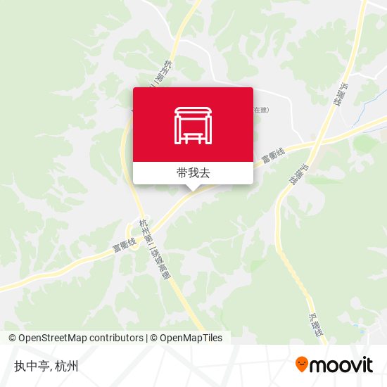 执中亭地图