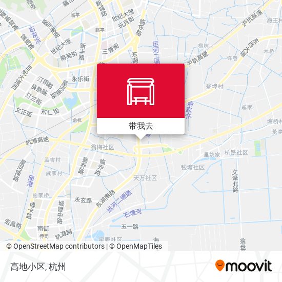 高地小区地图