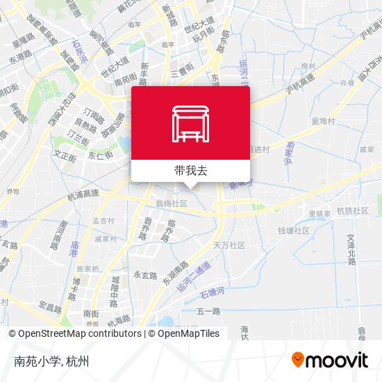 南苑小学地图