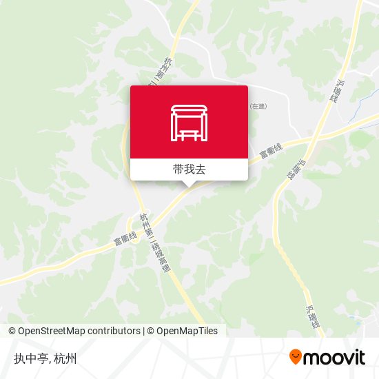 执中亭地图