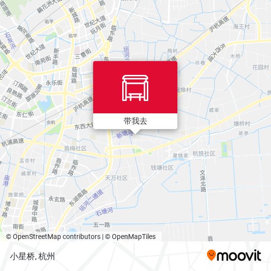 小星桥地图