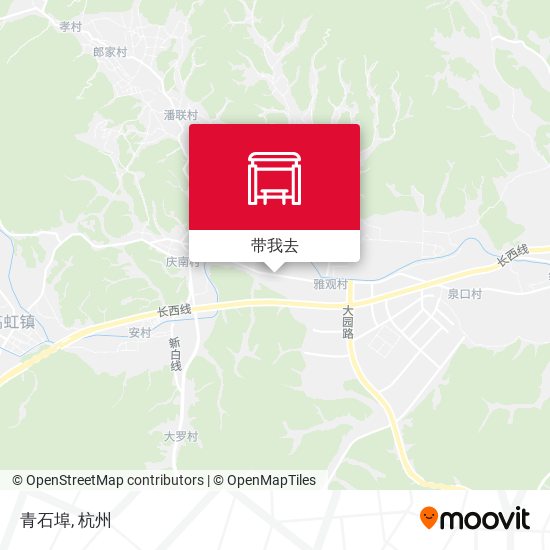 青石埠地图