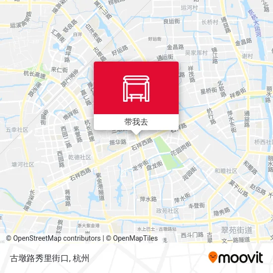 古墩路秀里街口地图