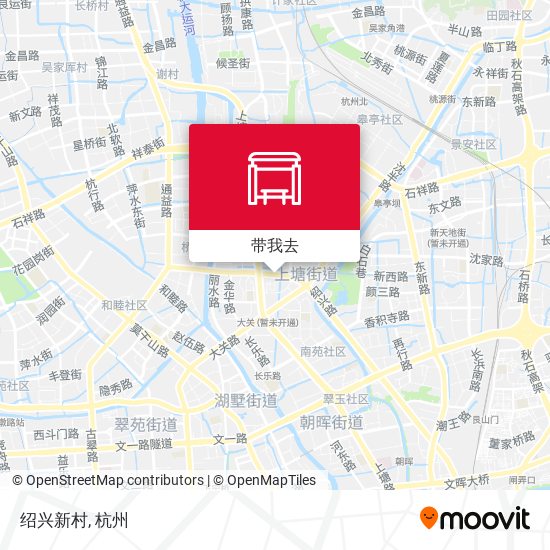 绍兴新村地图