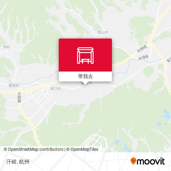 汗岭地图