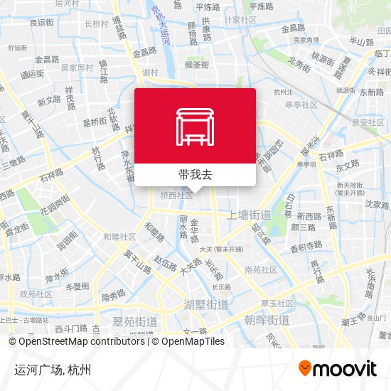 运河广场地图
