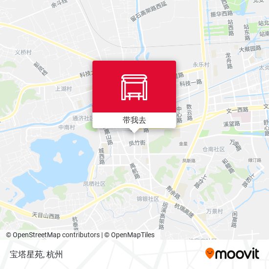 宝塔星苑地图