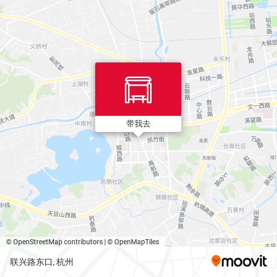 联兴路东口地图