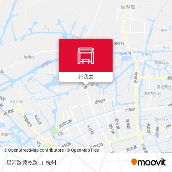 星河路塘乾路口地图