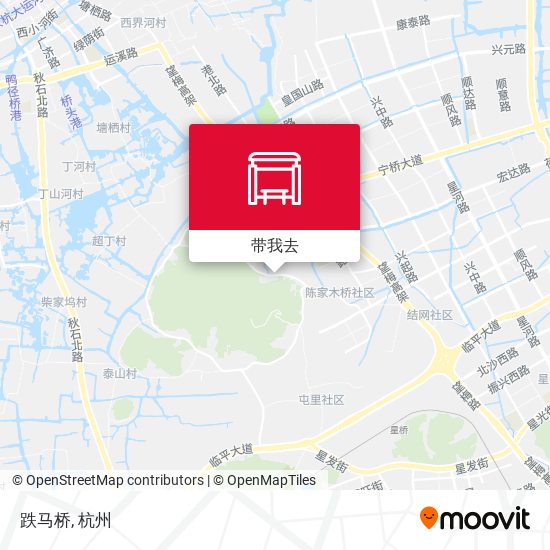 跌马桥地图
