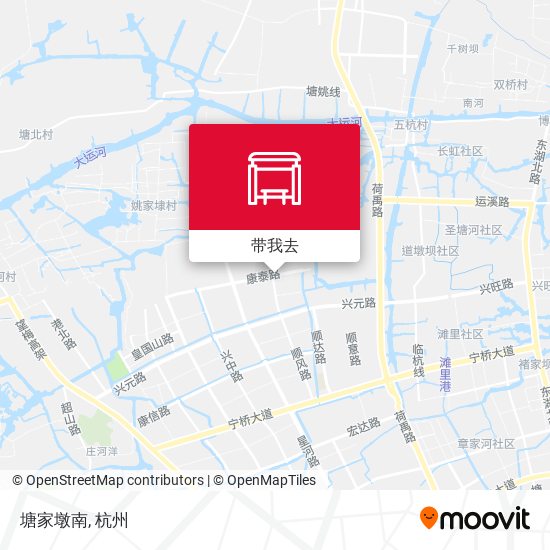 塘家墩南地图