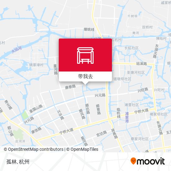 孤林地图