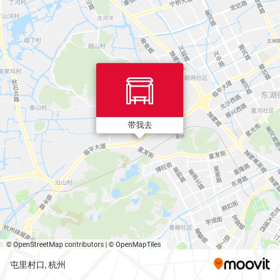 屯里村口地图