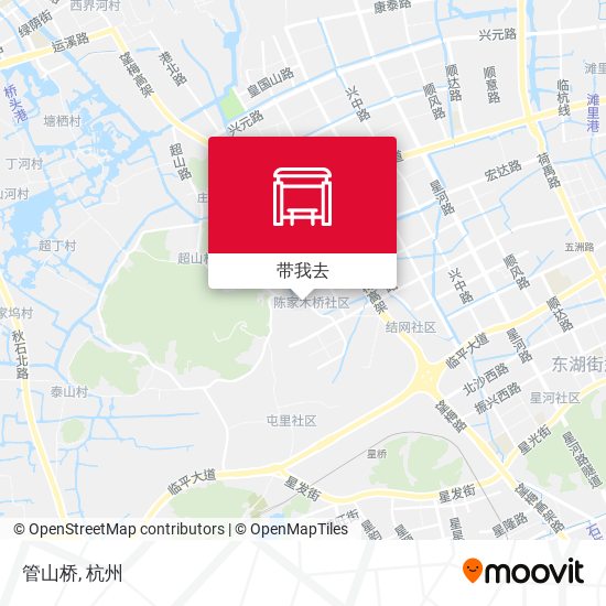 管山桥地图