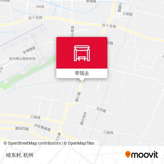 靖东村地图