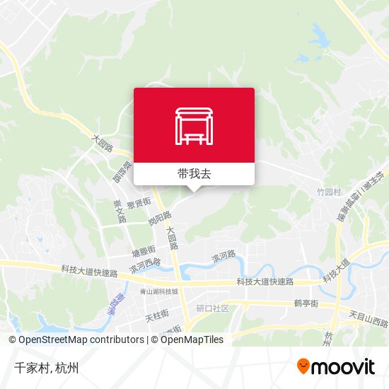 千家村地图