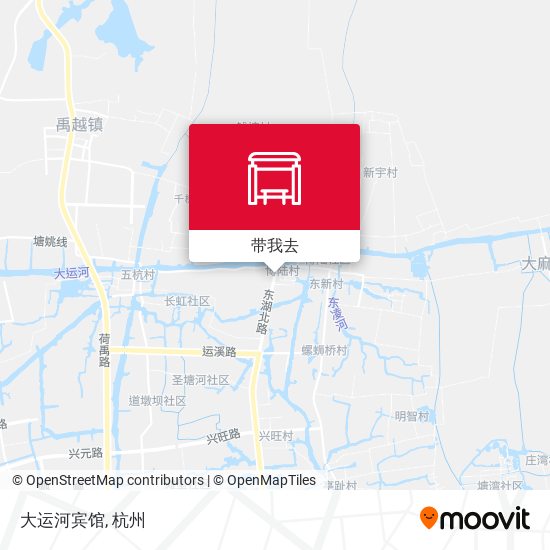 大运河宾馆地图