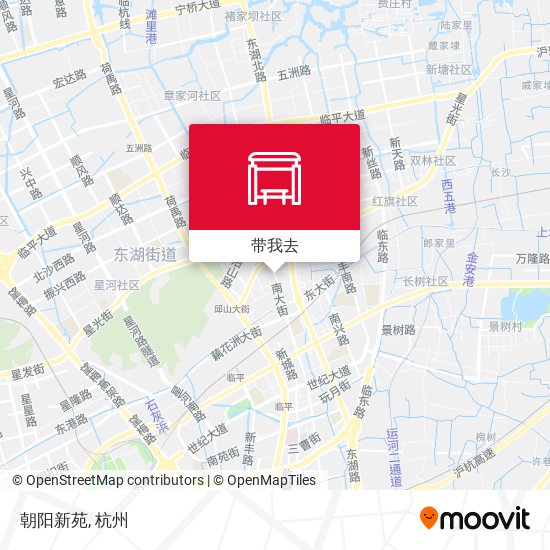 朝阳新苑地图