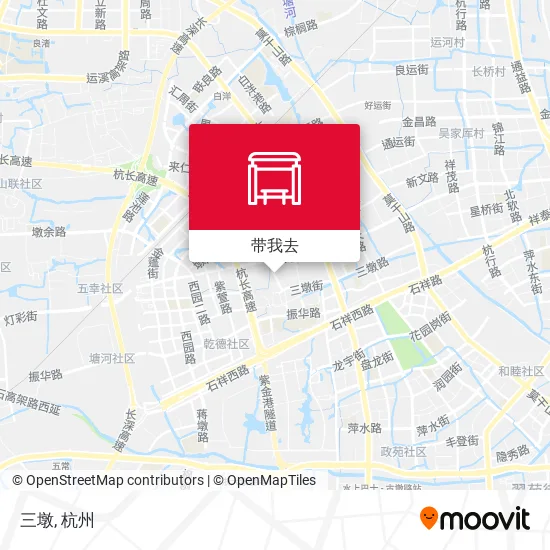 三墩地图
