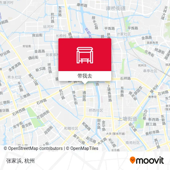 张家浜地图