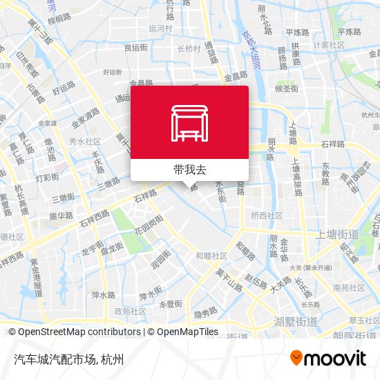 汽车城汽配市场地图