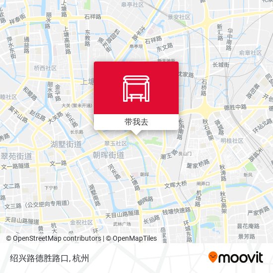 绍兴路德胜路口地图