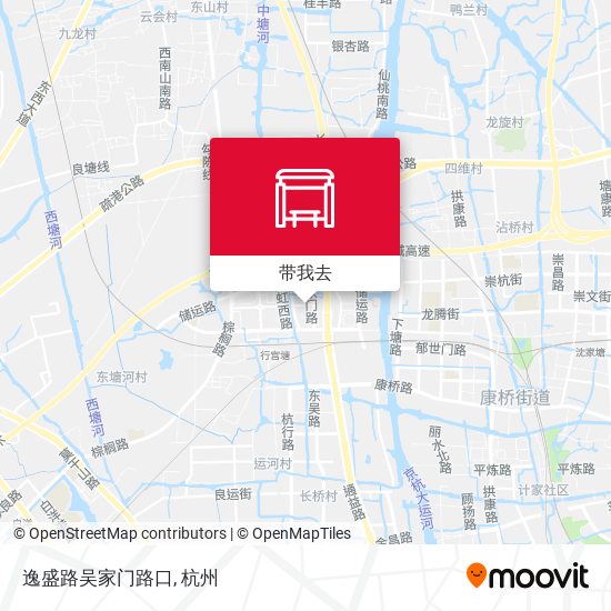 逸盛路吴家门路口地图
