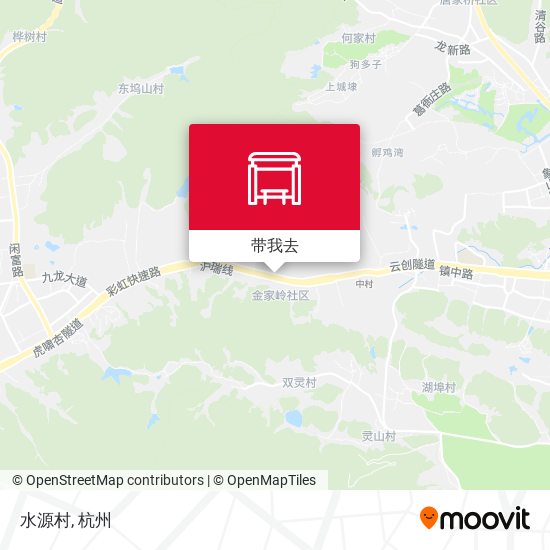 水源村地图