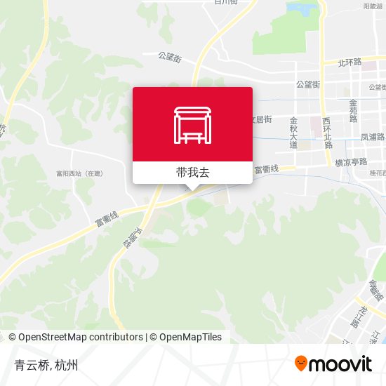 青云桥地图