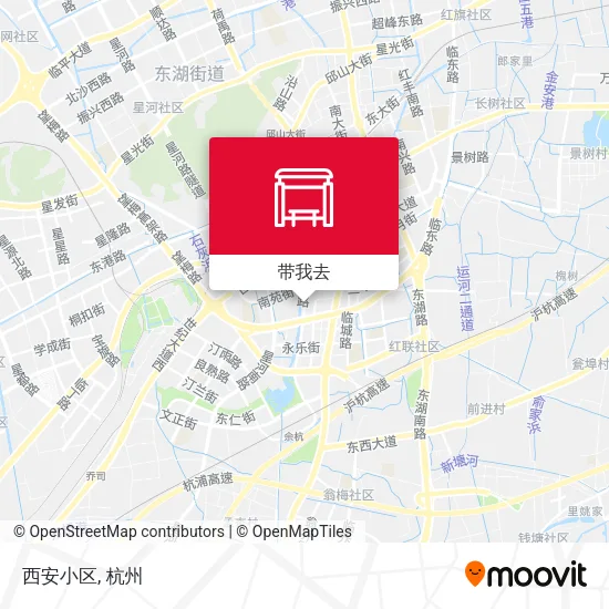 西安小区地图