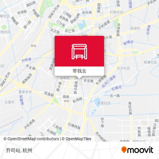 乔司站地图